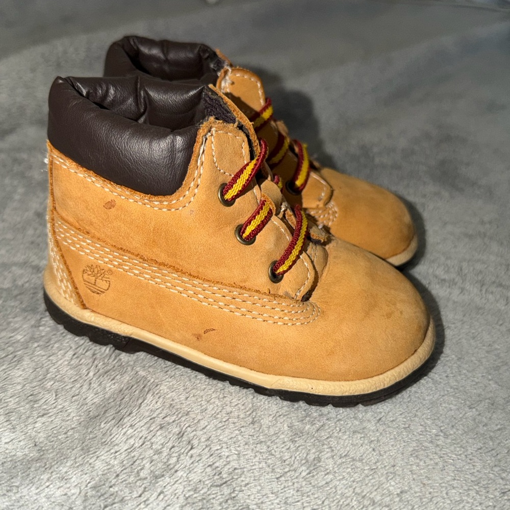 Timberland Kids Boots in Tan and Brown